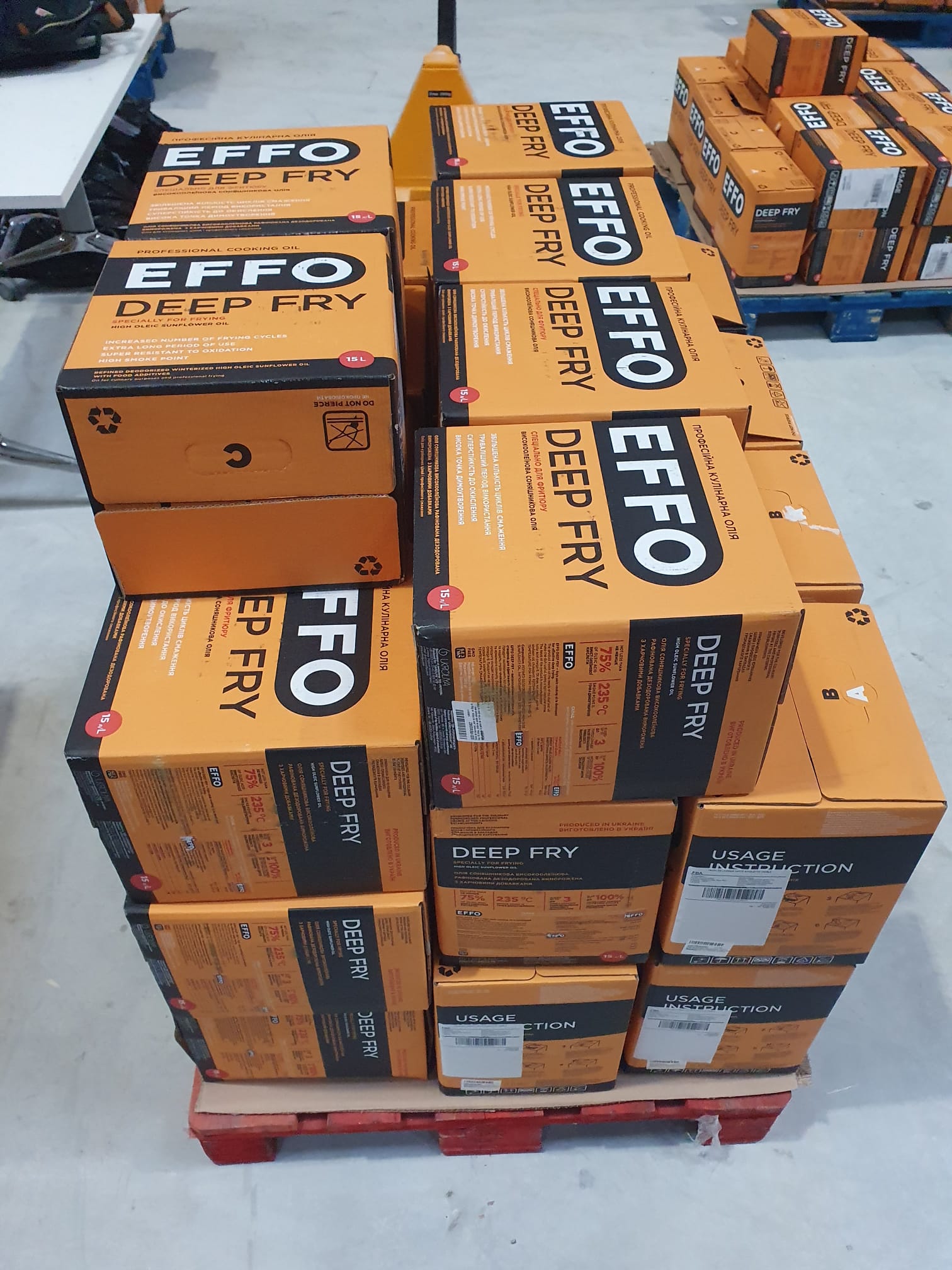 Huile de tournesol, pour la friture, riche en acide oléique avec antioxydants en bag in box 10 litres (EFFO) 