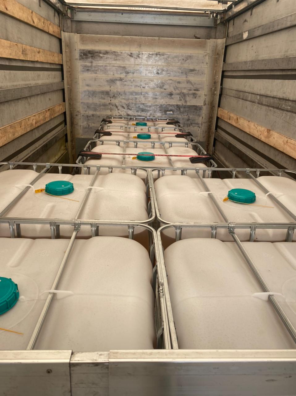  Huile désodorisée raffinée riche en acide oléique(HOSO) en eurocubes IBC 