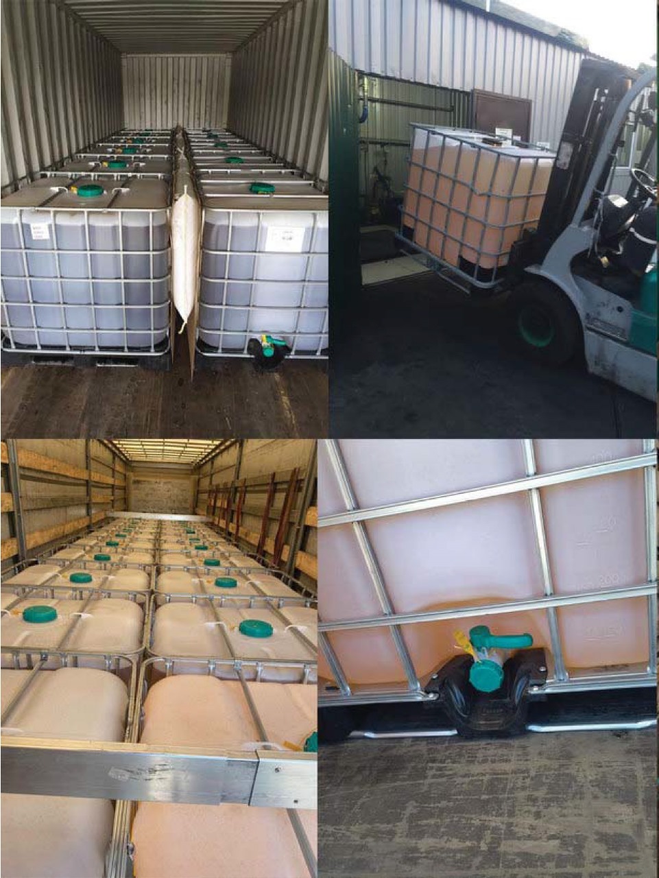 Huile de tournesol raffinée (rsfo régulier) en eurocubes IBC  