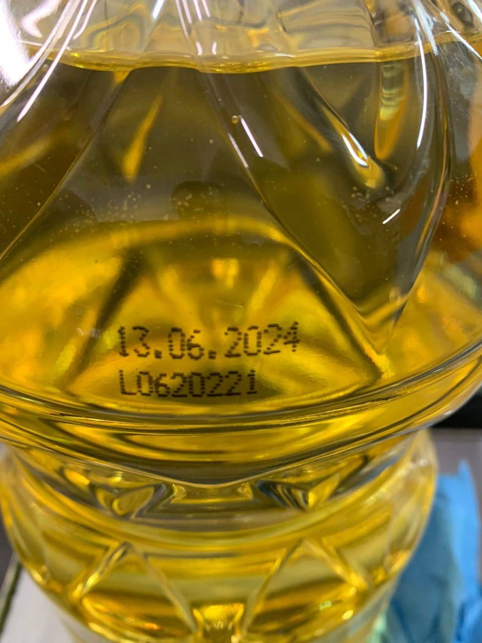 Huile de tournesol raffinée (rsfo régulier) en bouteilles de 1l 