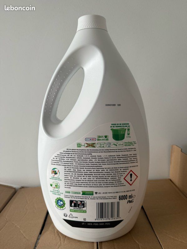 Lessive Liquide Ariel Universal + 6L